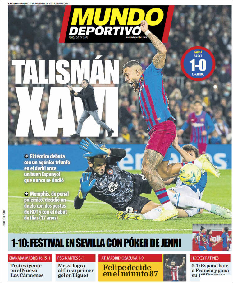 Portada de El Mundo Deportivo (Espa&ntilde;a)
