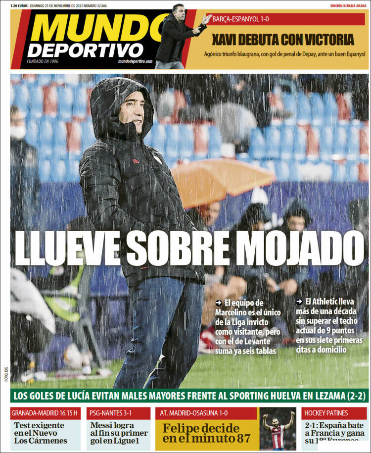 Portada de Mundo Deportivo Bizkaia (Espa&ntilde;a)