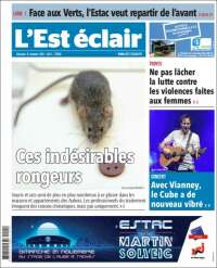 Portada de L'Est Eclair (Francia)