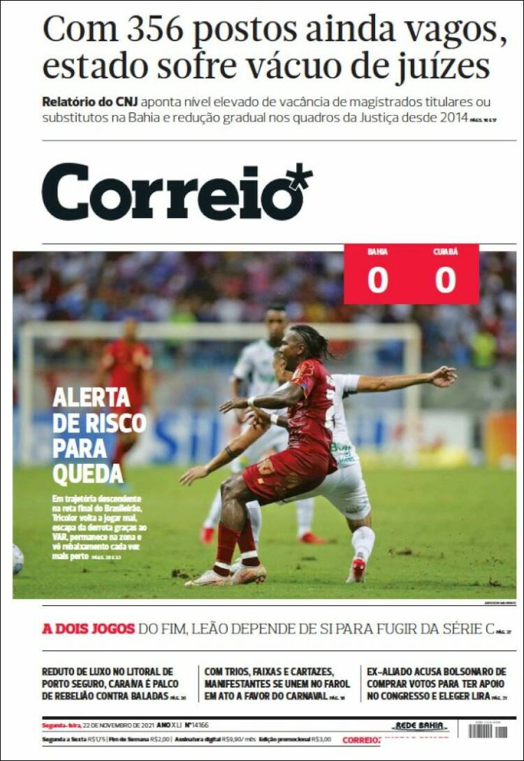Portada de Correio* (Brasil)