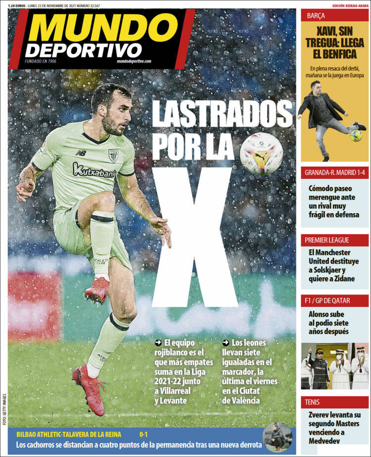 Portada de Mundo Deportivo Bizkaia (Espa&ntilde;a)