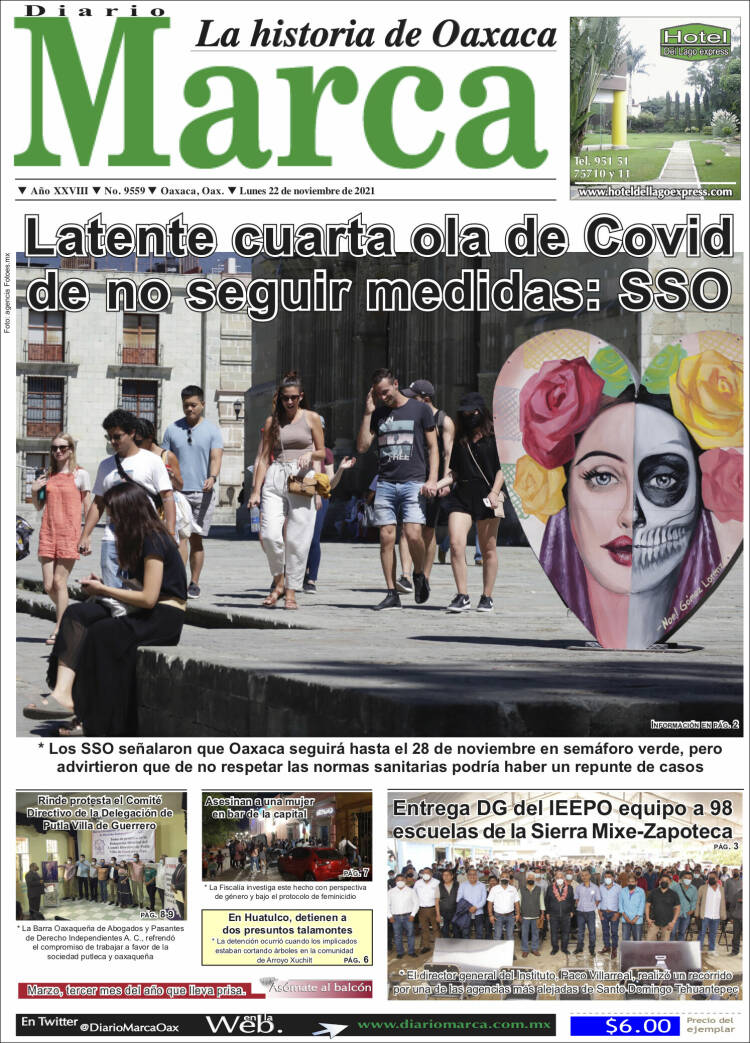 Portada de Diario Marca (M&eacute;xico)