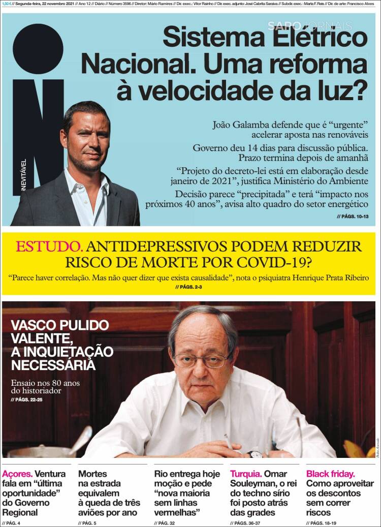 Portada de I - informação (Portugal)