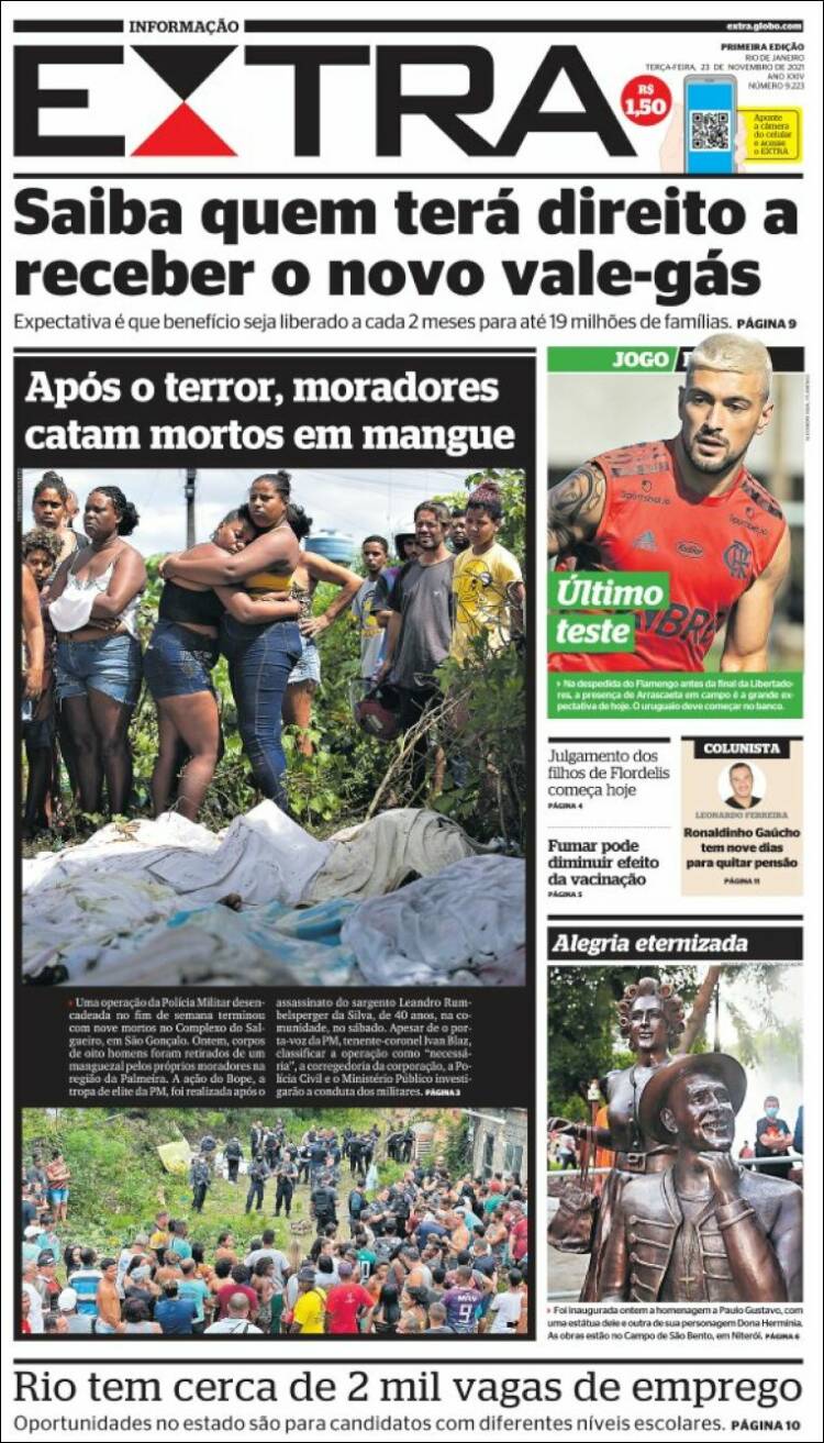 Portada de Extra (Brasil)