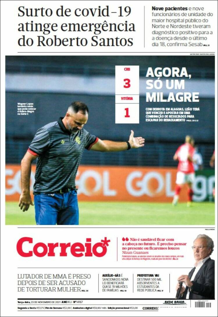 Portada de Correio* (Brasil)