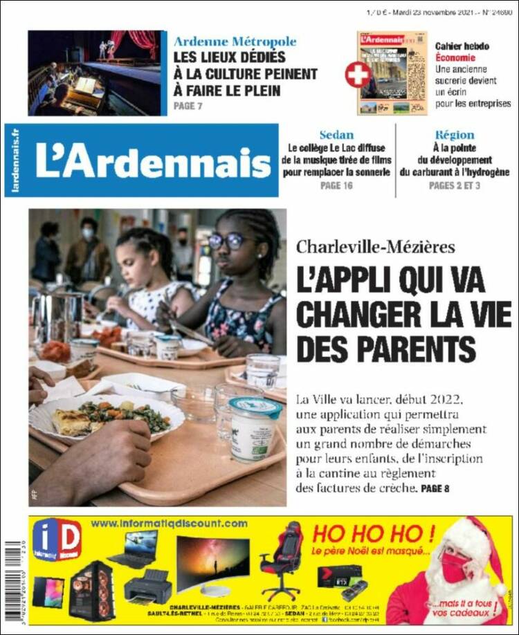Portada de L'Ardenais (Francia)