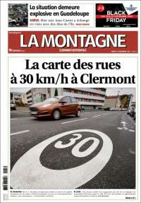 Portada de La Montagne (Francia)