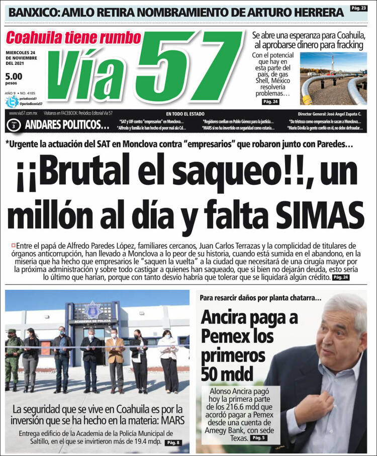 Portada de Via57 (México)