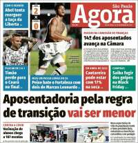 Portada de Jornal Agora (Brasil)
