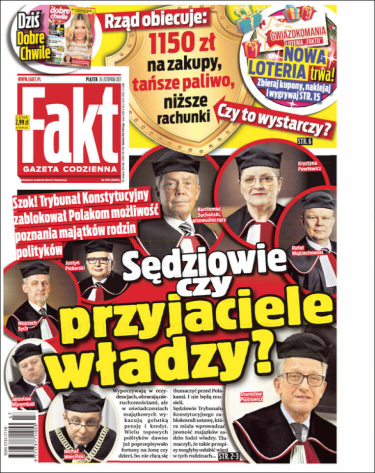 Portada de Fakt (Polonia)