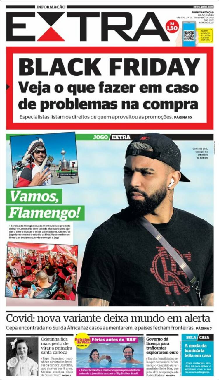 Portada de Extra (Brasil)