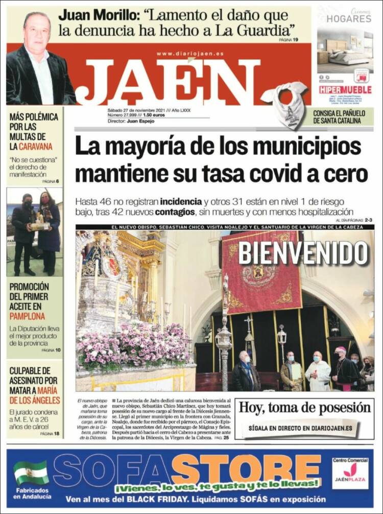 Portada de Diario Jaén (Espa&ntilde;a)