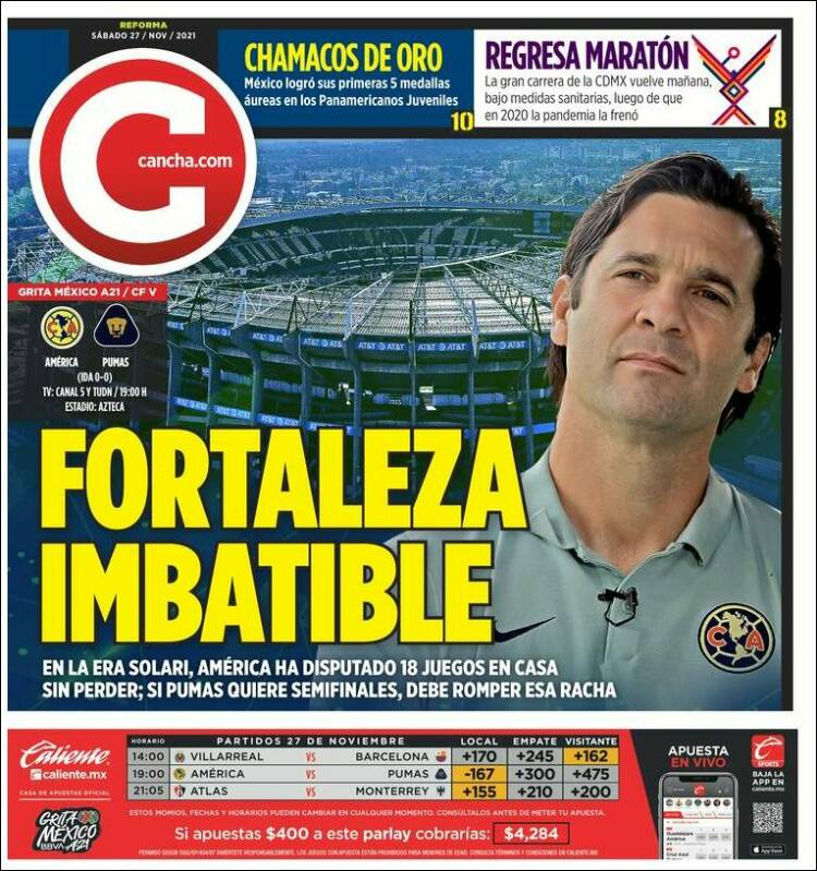 Portada de Cancha (M&eacute;xico)