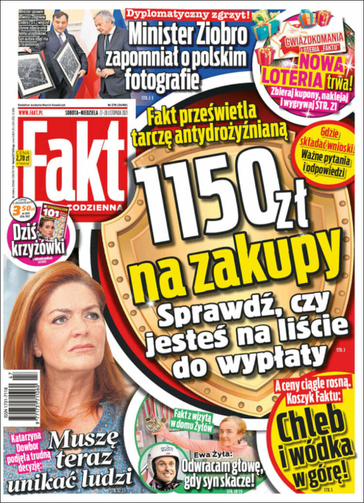 Portada de Fakt (Polonia)