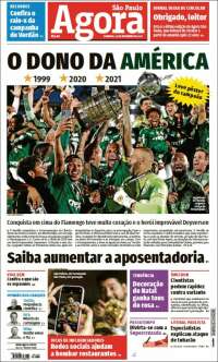 Portada de Jornal Agora (Brasil)