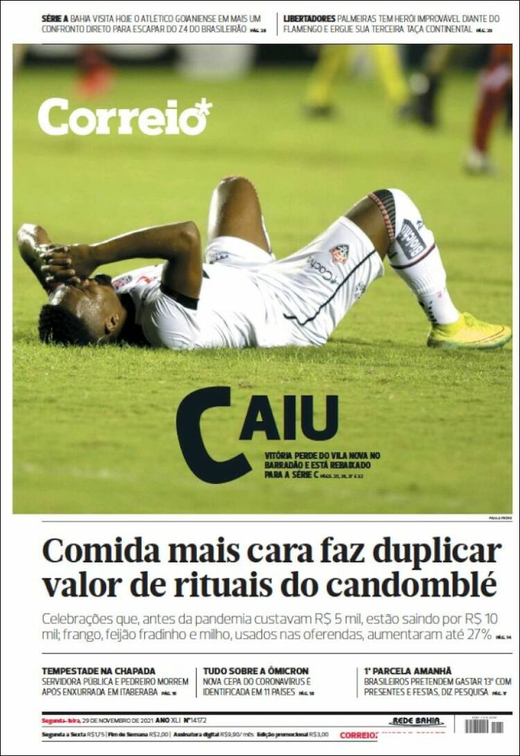 Portada de Correio* (Brasil)