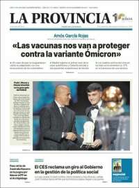 Portada de La Provincia (Espa&ntilde;a)