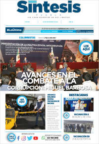 Portada de Síntesis - Puebla (M&eacute;xico)