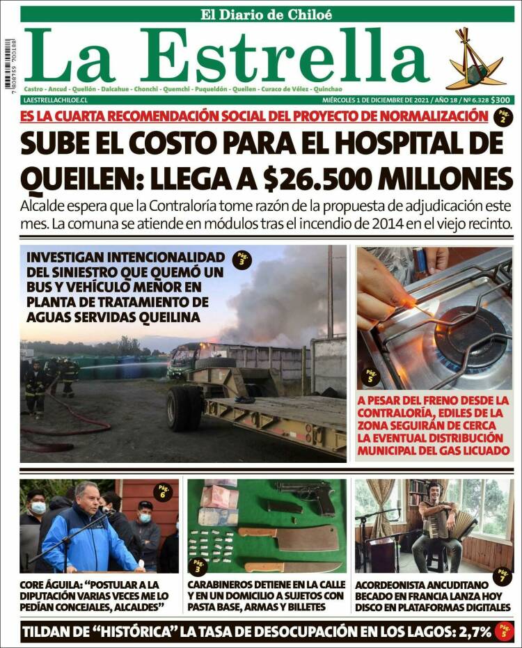 Portada de Estrella de Chiloé (Chile)