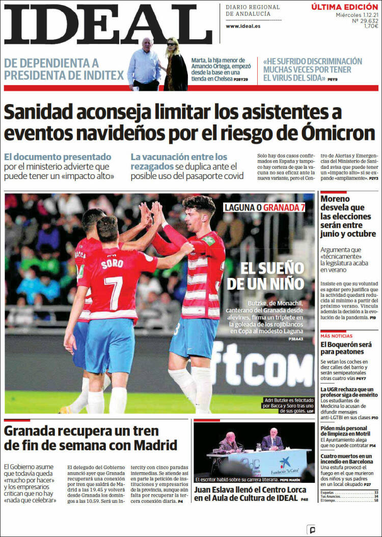 Portada de Ideal (Espa&ntilde;a)