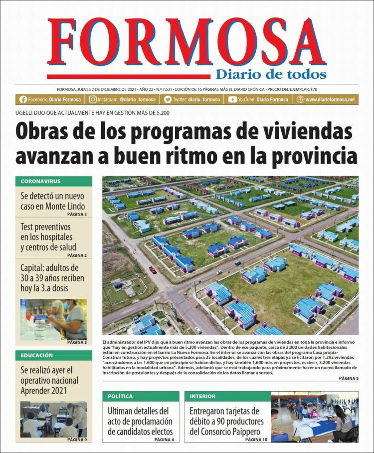 Portada de Formosa (Argentina)