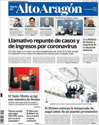 Portada de Diario del AltoAragón (España)