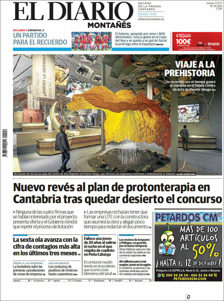 Portada de El Diario Montañés (Spain)