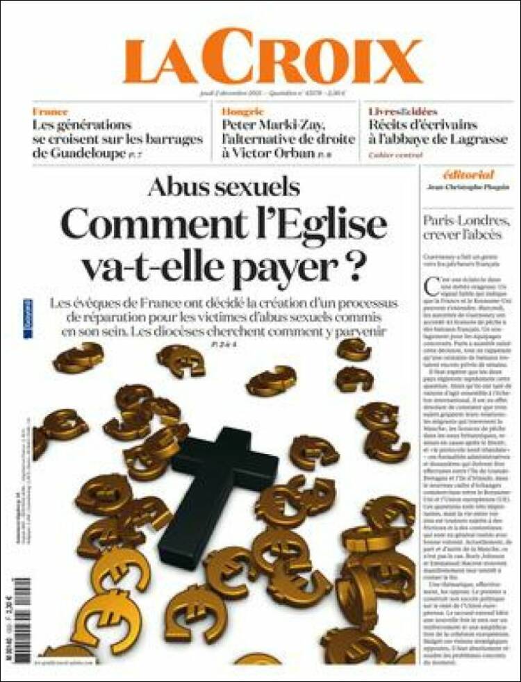 Portada de La Croix (France)