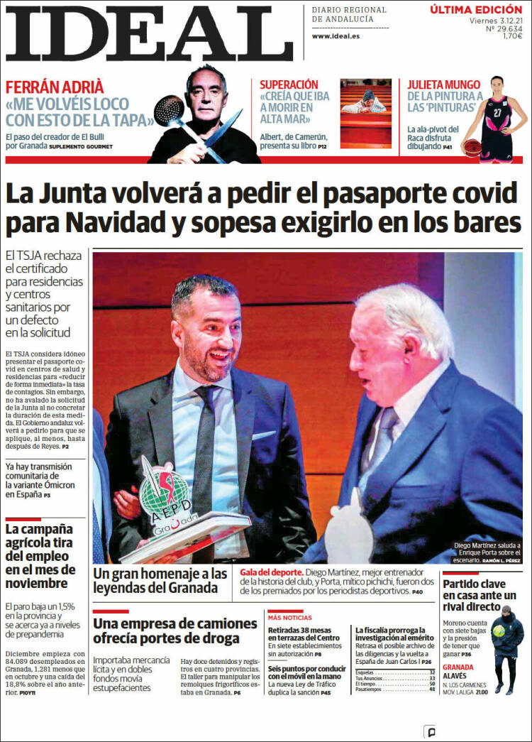 Portada de Ideal (Espa&ntilde;a)