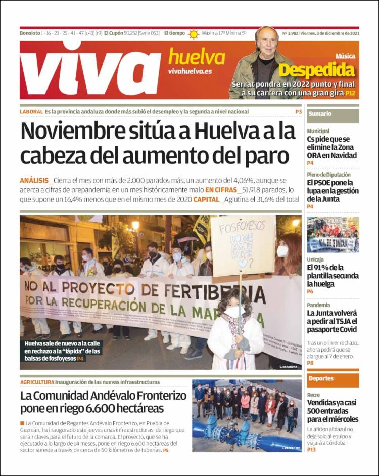 Portada de Viva Huelva (Espa&ntilde;a)
