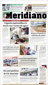 Portada de Meridiano (Mexico)