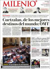 Portada de Milenio de Puebla (Mexico)