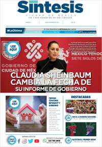 Portada de Síntesis Nacional (Mexico)