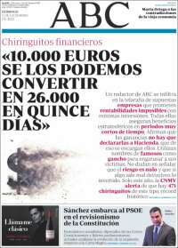 Portada de ABC (España)