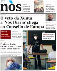 Portada de Nòs Diario (España)