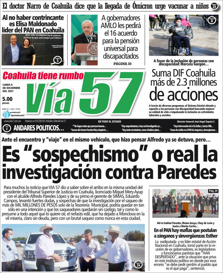 Portada de Via57 (M&eacute;xico)