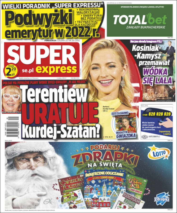 Portada de Super Express (Polonia)