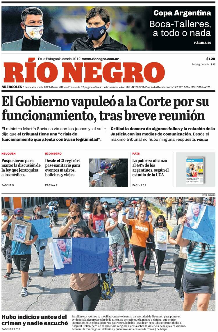 Portada de Rio Negro (Argentina)