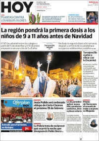 Portada de Hoy - Badajoz (España)