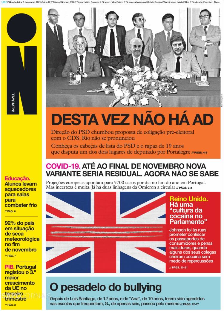 Portada de I - informação (Portugal)