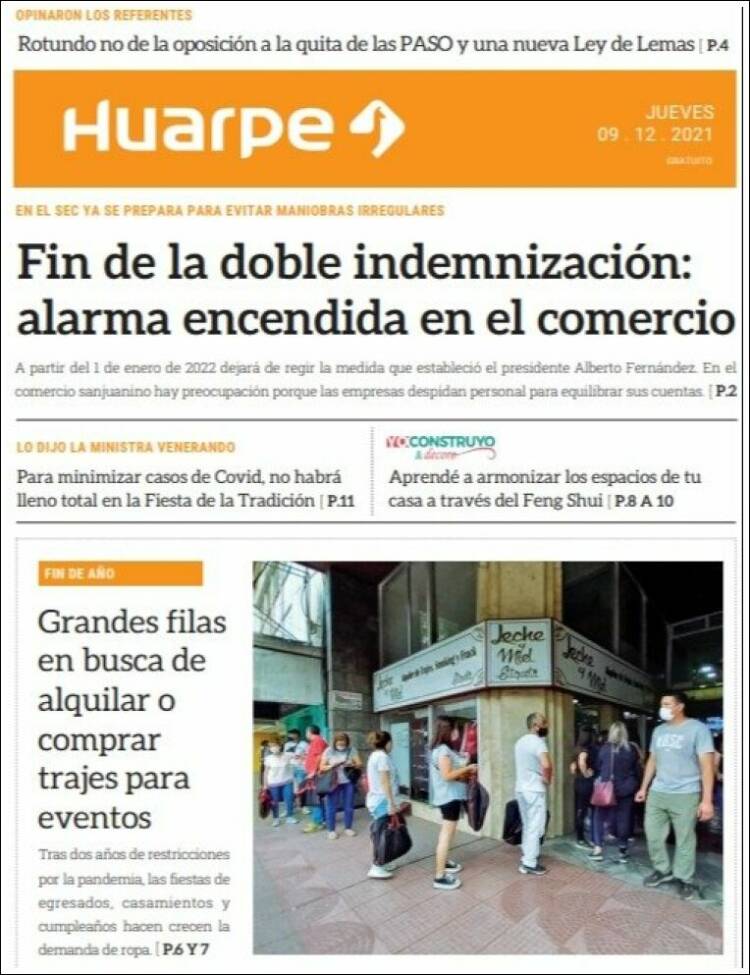 Portada de Huarpe (Argentina)