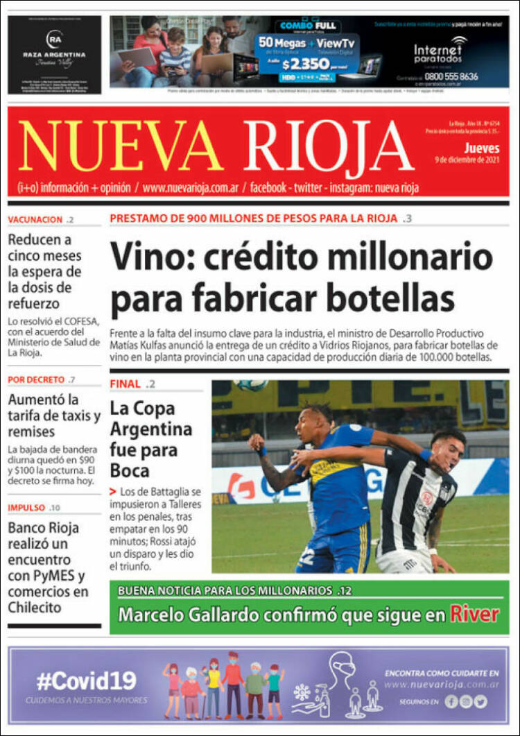 Portada de Nueva Rioja (Argentina)