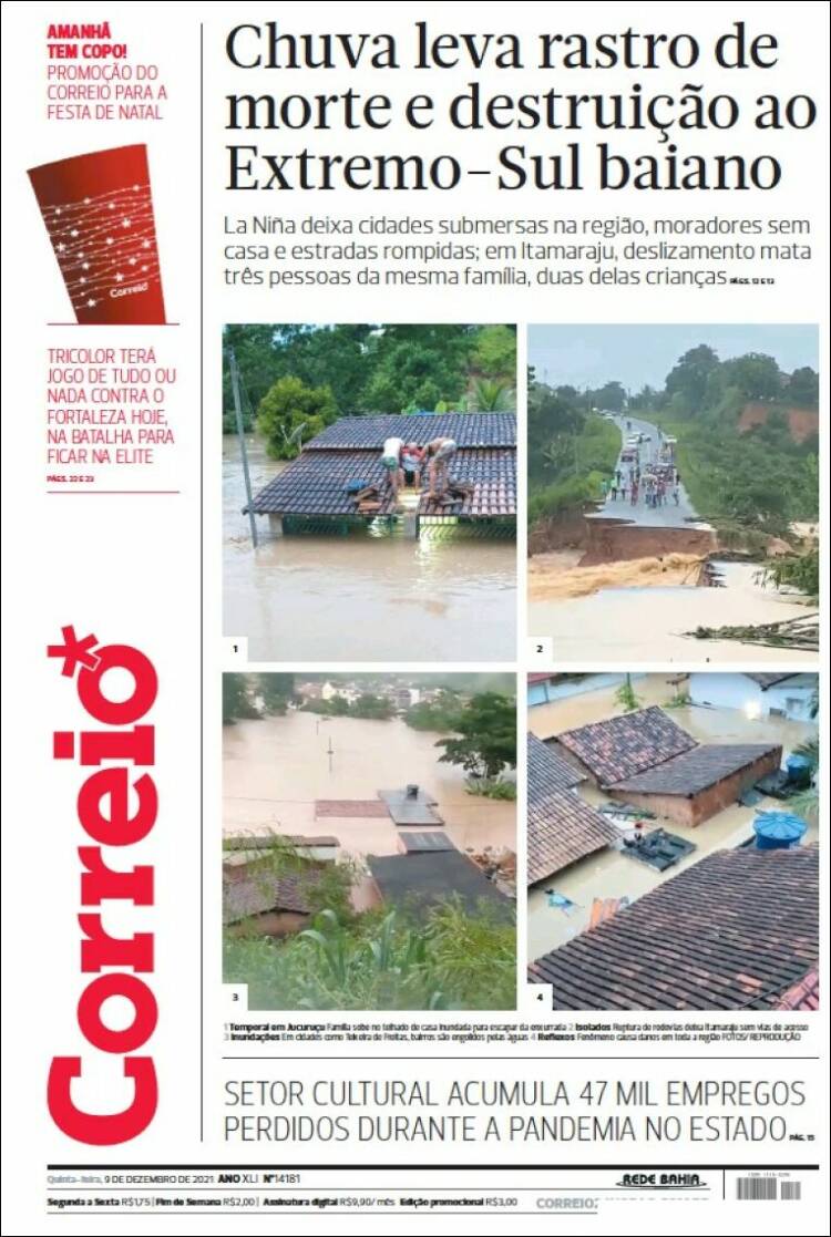 Portada de Correio* (Brasil)