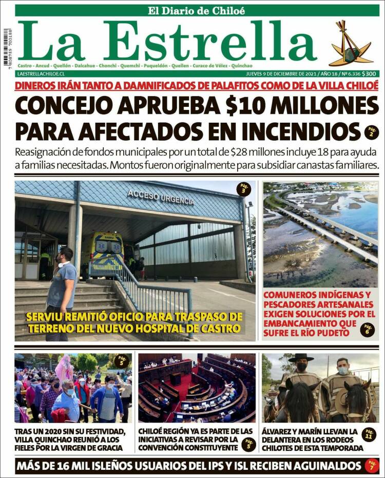 Portada de Estrella de Chiloé (Chile)