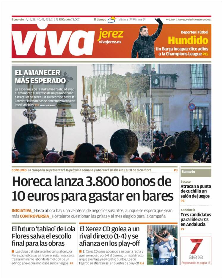 Portada de Información - Jerez (España)