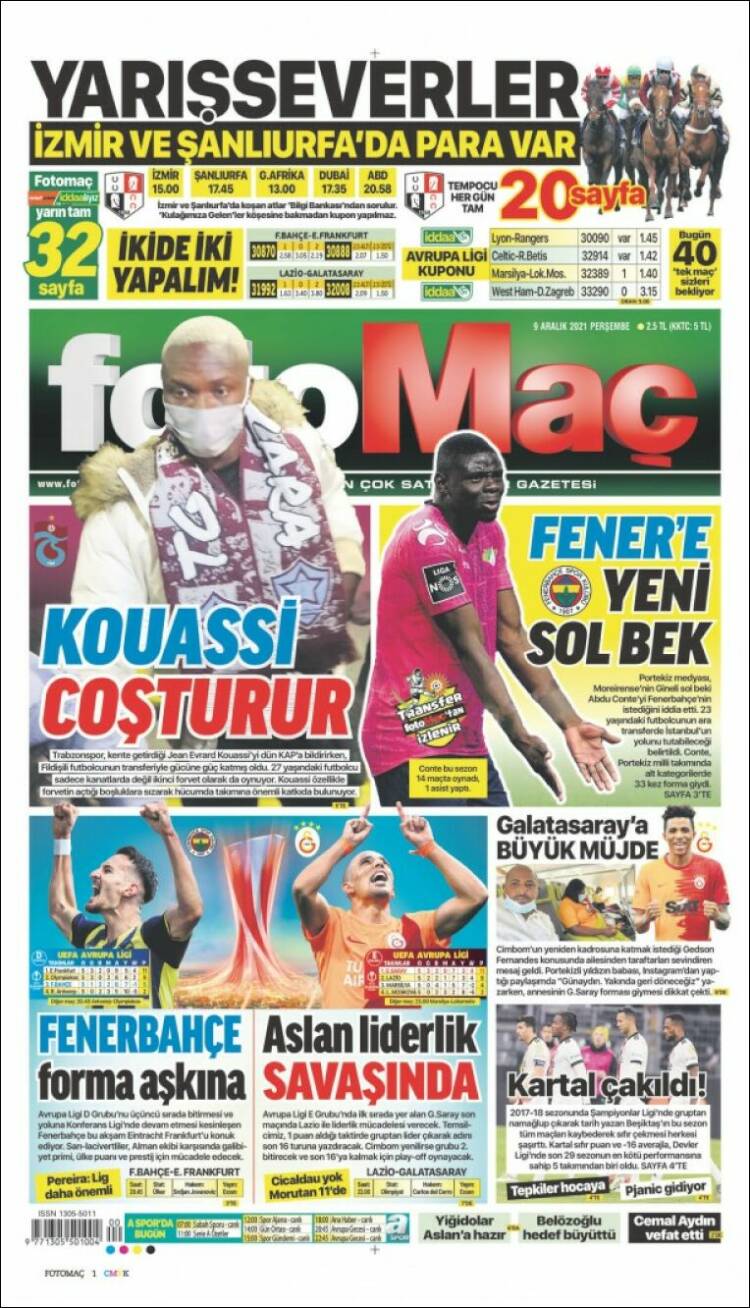 Portada de Fotomaç (Turqu&iacute;a)