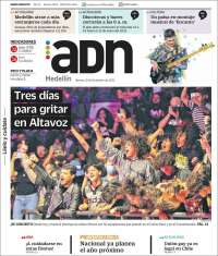 Portada de ADN - Medellín (Colombia)