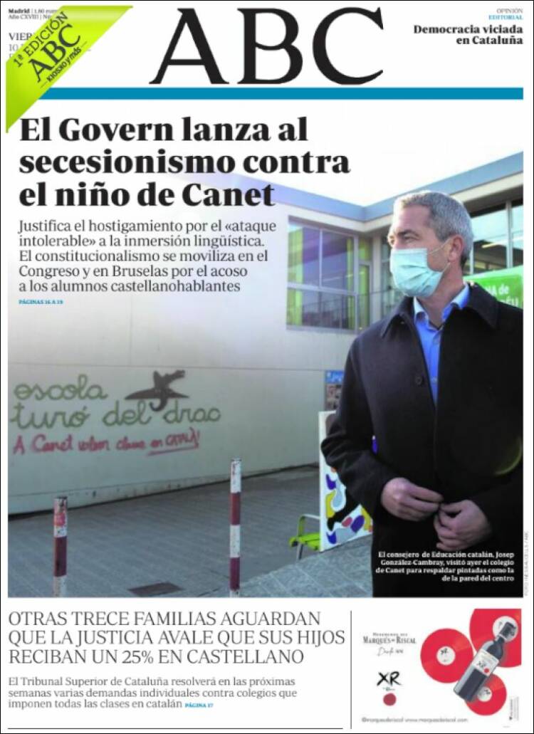Portada de ABC (Espa&ntilde;a)