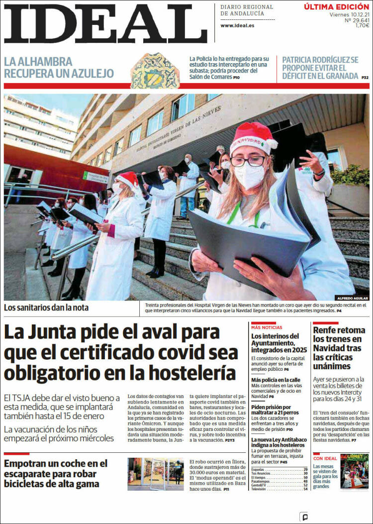 Portada de Ideal (Espa&ntilde;a)