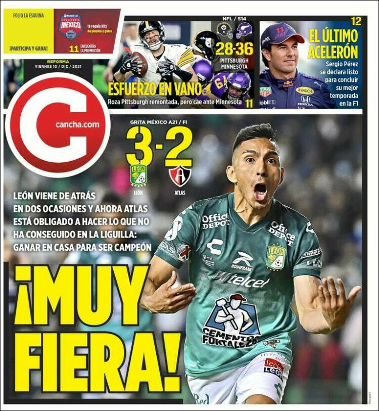 Portada de Cancha (M&eacute;xico)